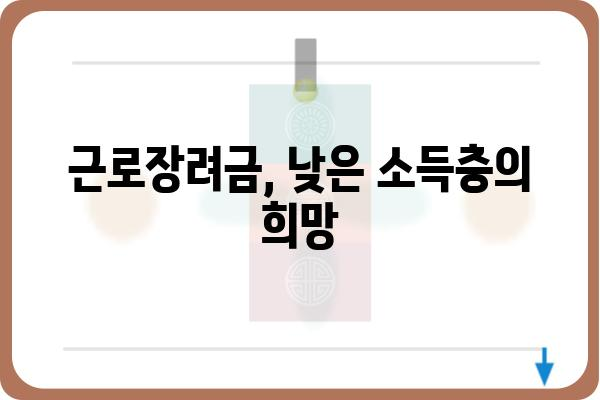 근로장려금, 과거와 현재 그리고 미래| 변천사와 정책 과제 | 근로장려금, 역사, 정책, 사회복지