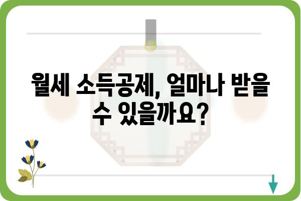 월세 연말정산 소득공제 조건: 집주인 동의 필요 없음