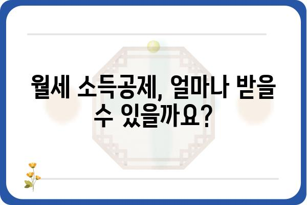 월세 연말정산 소득공제 받는 방법