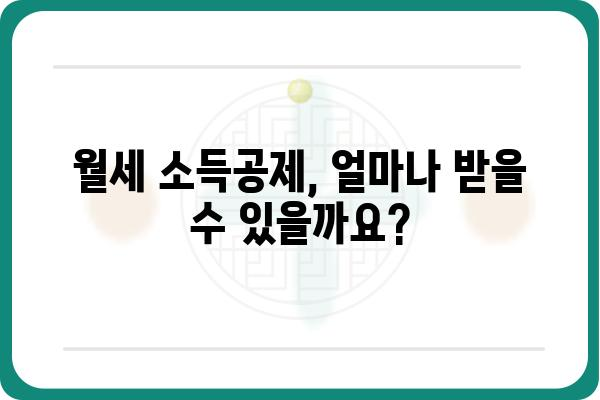 월세 연말정산 소득공제 신청 방법 안내