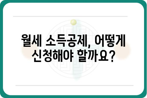 월세 연말정산 소득공제 조건: 집주인 동의 필요 없음