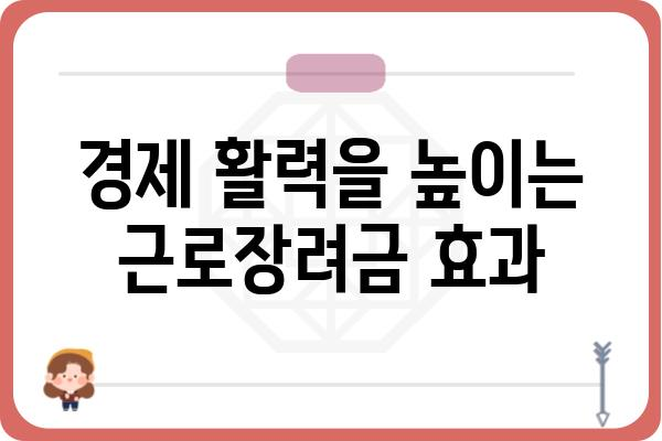 근로장려금 지원, 사회에 미치는 영향은? | 경제 활성화, 소득 불평등 완화, 저소득층 지원