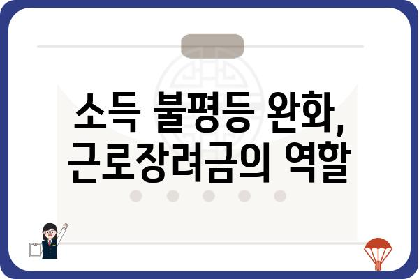 근로장려금 지원, 사회에 미치는 영향은? | 경제 활성화, 소득 불평등 완화, 저소득층 지원