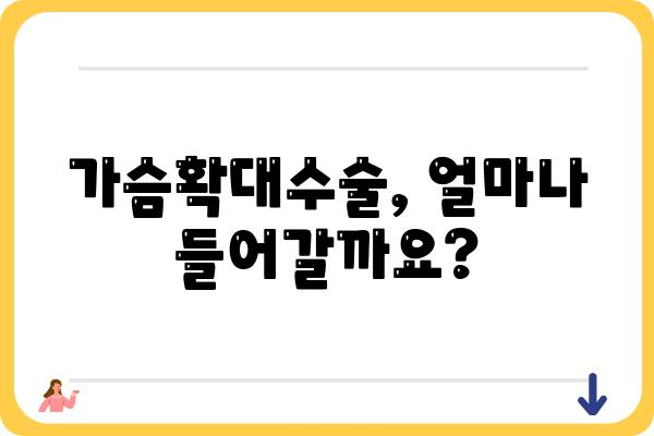 가슴확대수술 비용, 궁금한 모든 것! | 가격, 병원, 부작용, 후기, 정보