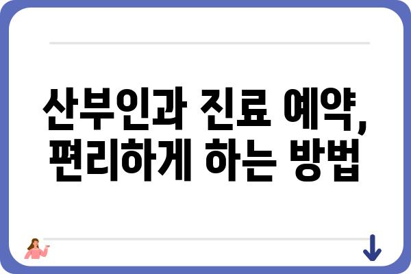 산부인과 진료, 이것만 알면 걱정 끝! | 여성 건강, 산부인과 검진, 여성 질환, 진료 예약, 비용