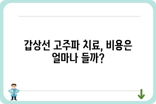 갑상선 고주파 치료, 알아야 할 모든 것 | 갑상선 질환, 고주파 치료, 치료 방법, 부작용, 비용