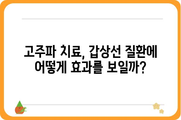 갑상선 고주파 치료, 알아야 할 모든 것 | 갑상선 질환, 고주파 치료, 치료 방법, 부작용, 비용