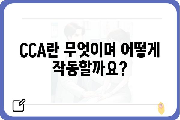 CCA 이해하기| 개념, 종류, 활용법 | 금융, 투자, 분석