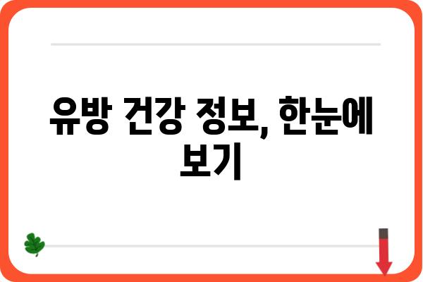 유방 건강 지키기| 나에게 맞는 유방센터 찾는 방법 | 유방암 검진, 유방 질환, 여성 건강