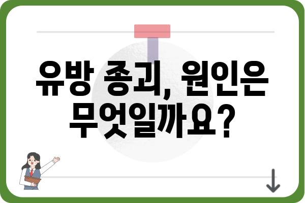 유방 종괴, 걱정되시나요? | 종류, 원인, 진단, 치료, 주의사항 총정리