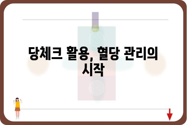 당체크 활용 가이드| 나에게 맞는 당체크 선택 및 활용 팁 | 당뇨 관리, 혈당 측정, 당뇨병