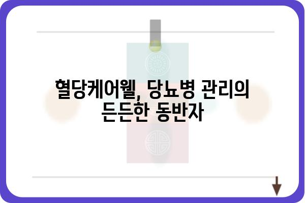 혈당케어웰을 활용한 건강한 혈당 관리 가이드 | 혈당 관리, 당뇨병, 건강 식단, 운동, 혈당케어웰