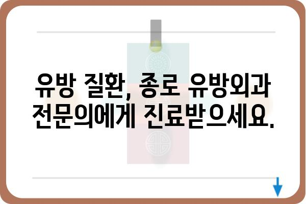 종로 유방외과 추천| 나에게 맞는 병원 찾기 | 유방암 검진, 유방 질환, 여성 건강, 종로