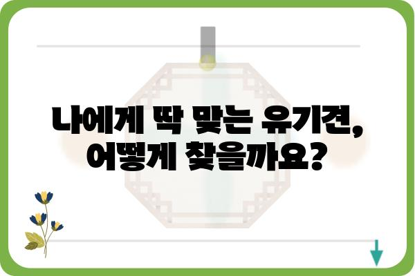 유기견 입양 가이드| 나에게 맞는 반려견 찾기 | 유기견센터, 입양 정보, 입양 후 관리