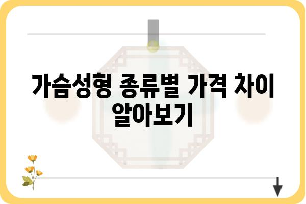 가슴수술 비용 가이드| 병원별, 수술 종류별 비용 정보 & 주의 사항 | 가슴성형, 비용, 견적, 정보, 상담, 후기