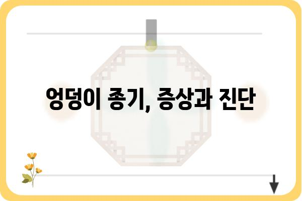 엉덩이 종기, 제대로 알고 관리하기 | 종기 증상, 원인, 치료, 예방, 관리