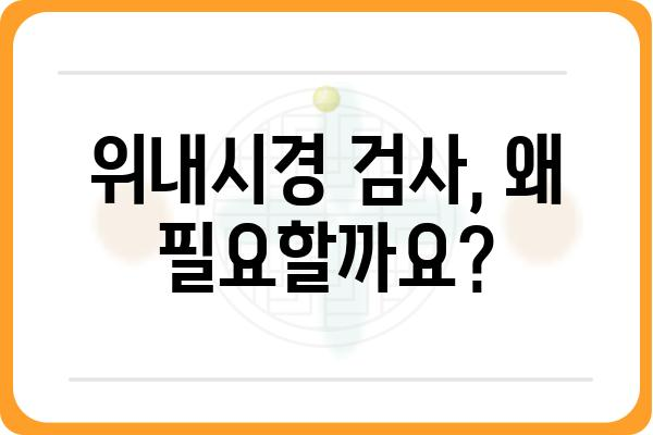 위내시경 검사 전 알아야 할 모든 것 | 위내시경 검사 준비, 과정, 주의사항, 후유증