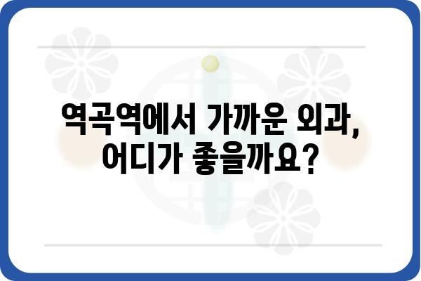 역곡역 인근 외과 추천| 진료과목, 병원 정보, 전화번호 한눈에 보기 | 역곡역, 외과, 진료, 추천, 정보