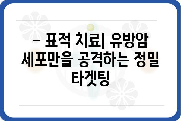 다발성 유방암 치료| 최신 정보 및 옵션 | 유방암, 항암 치료, 면역 요법, 표적 치료