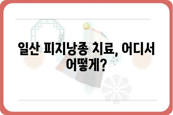 일산 피지낭종 치료, 어디서 어떻게? | 피부과 추천, 비용, 후기, 정보