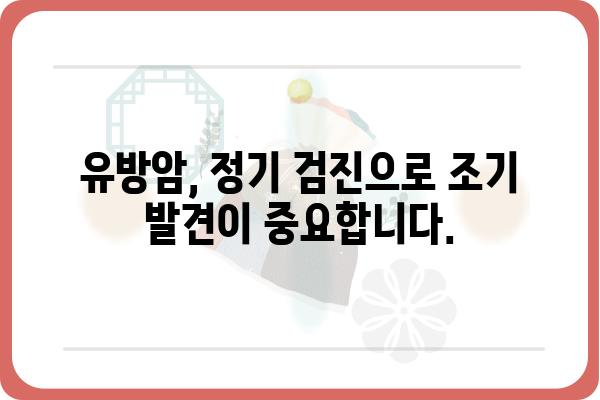 유방암 증상| 조기 발견을 위한 핵심 신호 7가지 | 유방암, 자가진단, 건강 정보