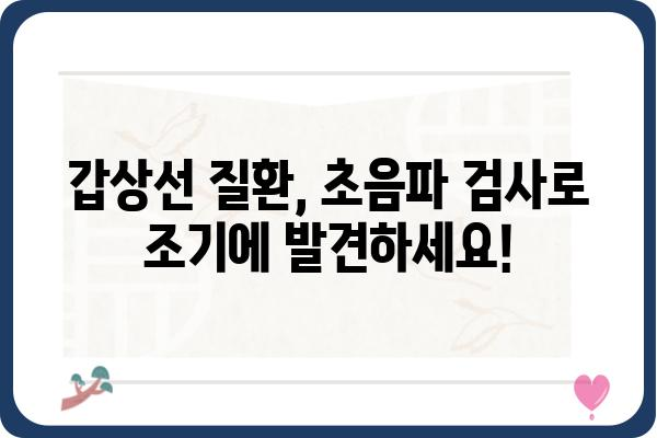 갑상선 초음파검사 완벽 가이드| 준비부터 결과 해석까지 | 갑상선, 초음파, 검사, 질환, 건강