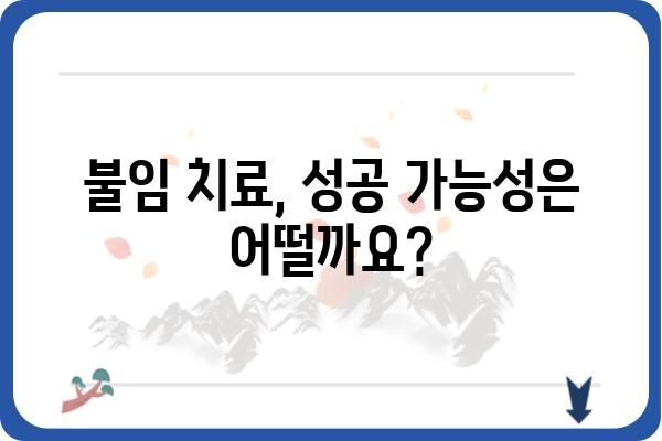 불임 치료, 성공적인 시작을 위한 완벽 가이드 | 시술 종류, 비용, 성공률, 부작용, 준비 과정