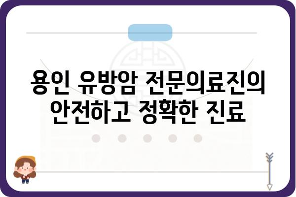 용인 유방암 전문 의료진과 함께하는 안전하고 정확한 진료 | 용인 유방외과, 유방암 검진, 유방암 치료, 여성 건강