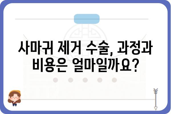 사마귀 제거 수술, 알아야 할 모든 것 | 종류, 과정, 비용, 후기, 부작용