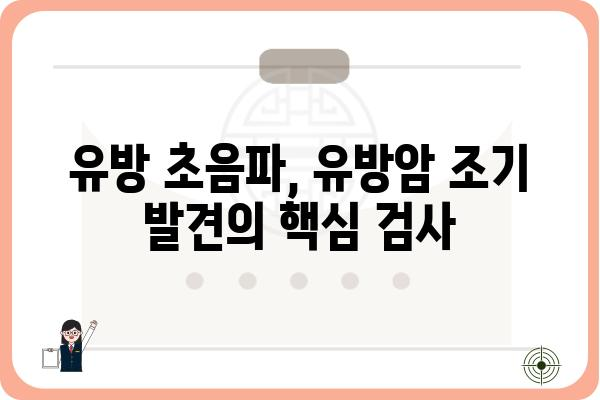 유방암 조기 발견의 필수 검사, 유방 초음파란 무엇일까요? | 유방암, 검진, 여성 건강